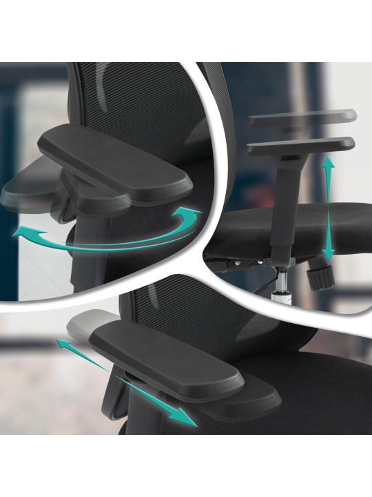 Cadeira de escritório Bryden, preto Cadeira de escritório Bryden, preto