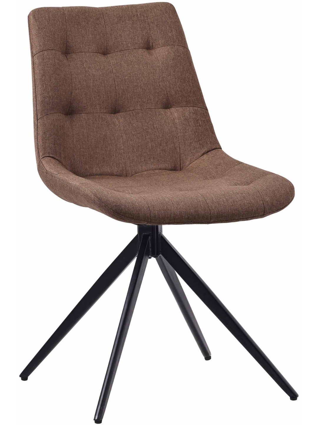 Cadeira da sala de jantar tecido Merna, taupe