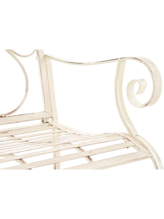 Conjunto de 2 cadeiras de jardim Punjab, creme antigo