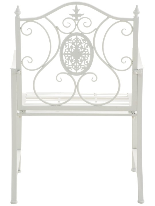 Conjunto de 2 cadeiras de jardim Punjab, branco Conjunto de 2 cadeiras de jardim Punjab, branco