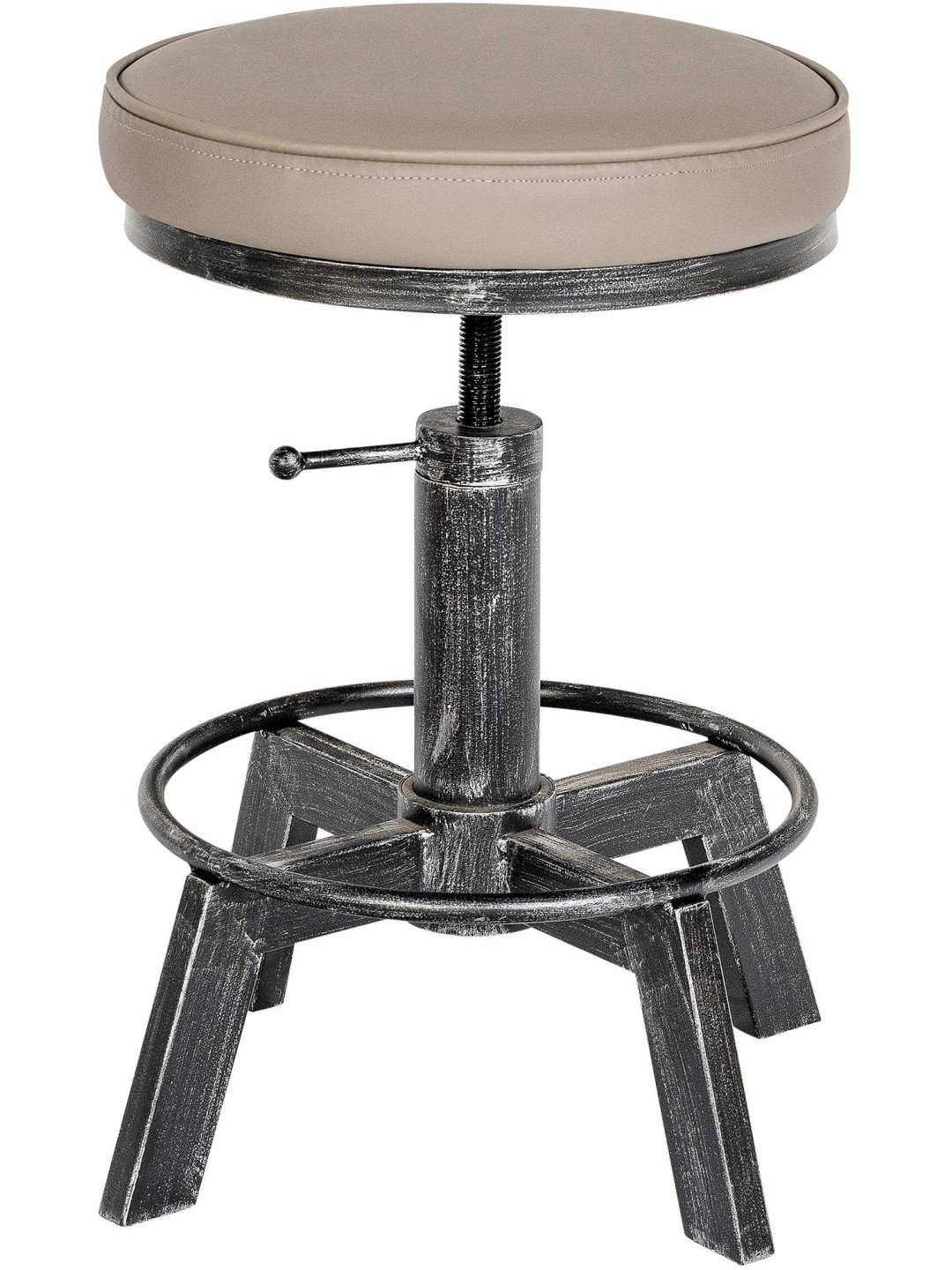 Banqueta de destino, prata antiga