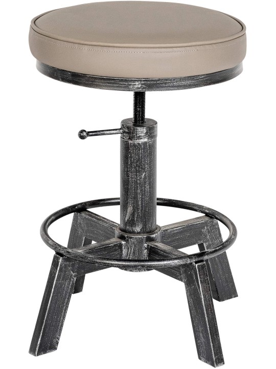 Banqueta de destino, prata antiga