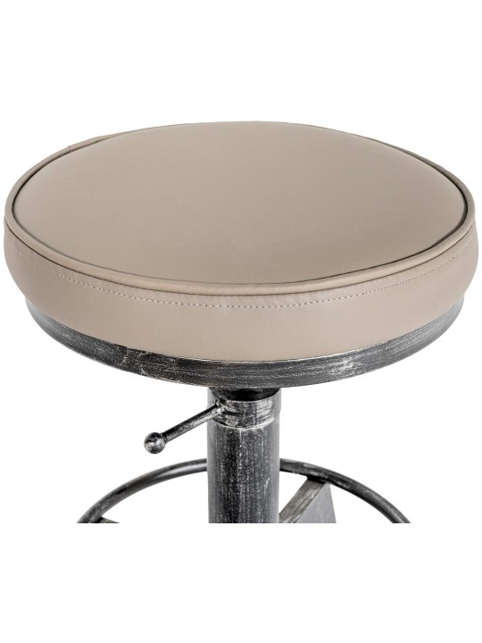 Banqueta de destino, prata antiga