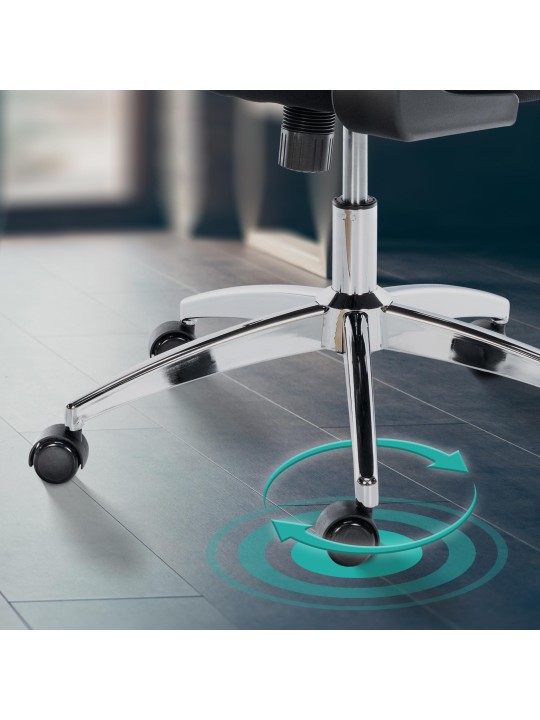 Cadeira de escritório Overton, preto