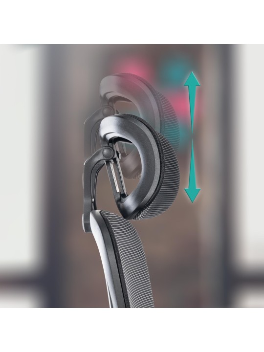 Cadeira de escritório Overton, preto