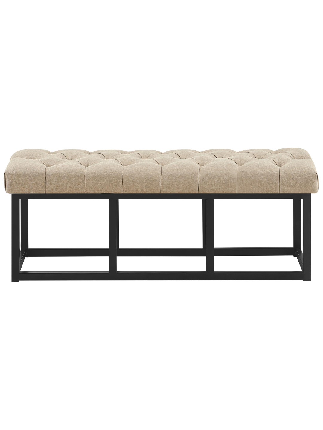 Banco Amun em tecido B120, taupe