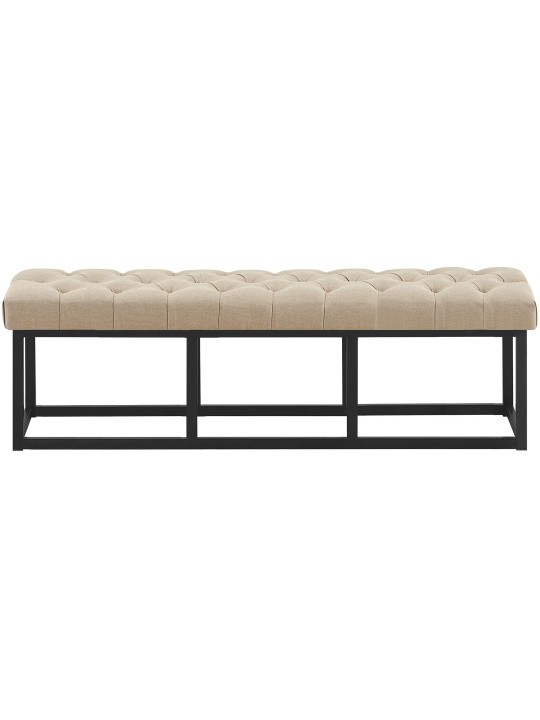 Banco Amun em tecido B150, taupe Banco Amun em tecido B150, taupe