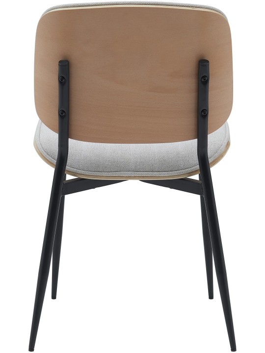 Cadeira para visitantes em tecido Tiffin, natural/creme