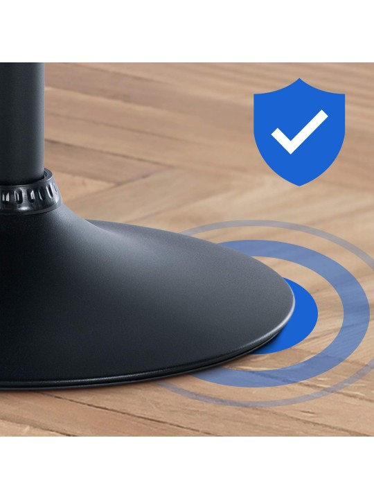 Banqueta alta veludo braga, castanho Banqueta alta veludo braga, castanho