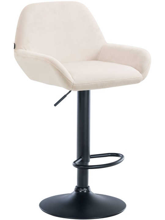 Banqueta alta veludo braga, creme Banqueta alta veludo braga, creme