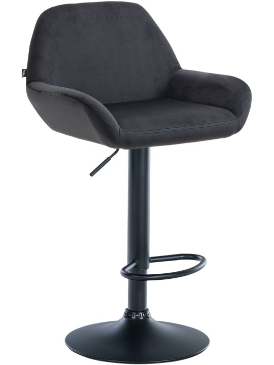 Banqueta alta veludo braga, preto Banqueta alta veludo braga, preto