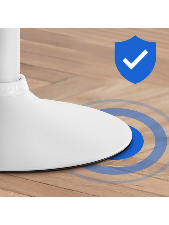 Conjunto de 2 bancos altos veludo braga, preto