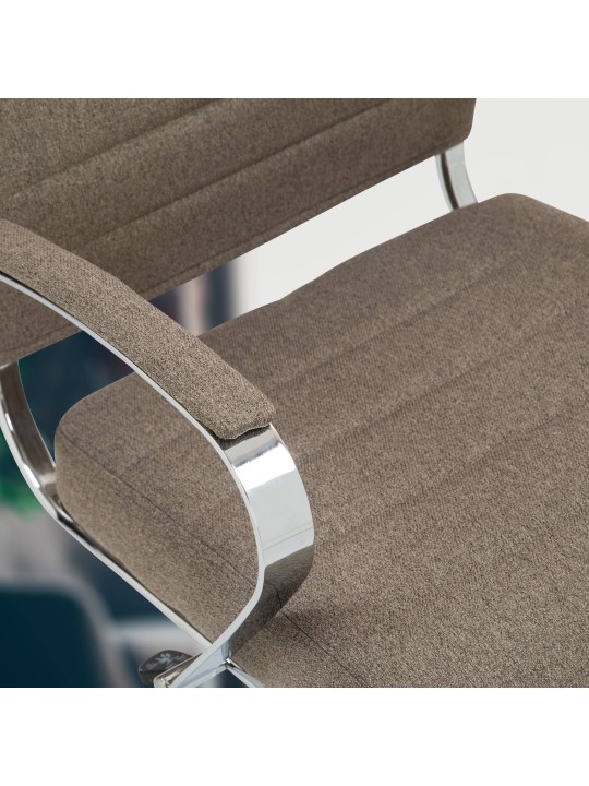 Cadeira de escritório tecido Oakland, taupe