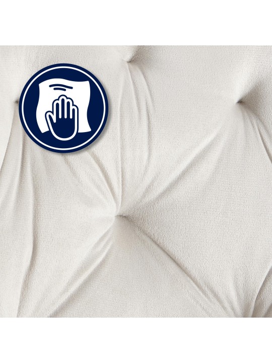 Conjunto de 2 cadeiras de jantar Cassis, cinza claro