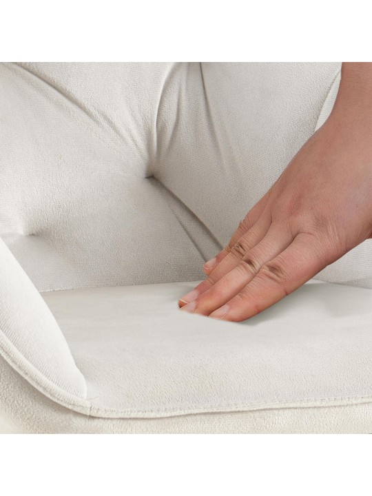 Conjunto de 2 cadeiras de jantar Cassis, cinza claro