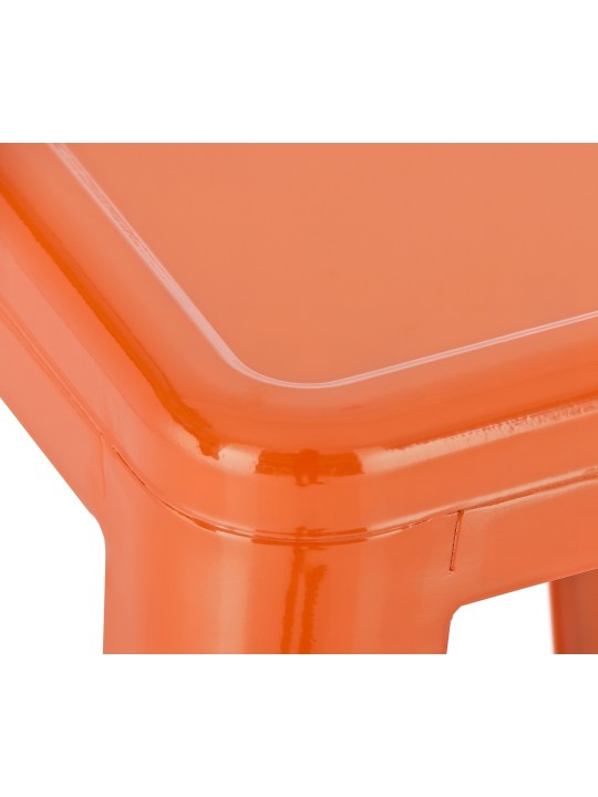 Banco alto Joshua, laranja