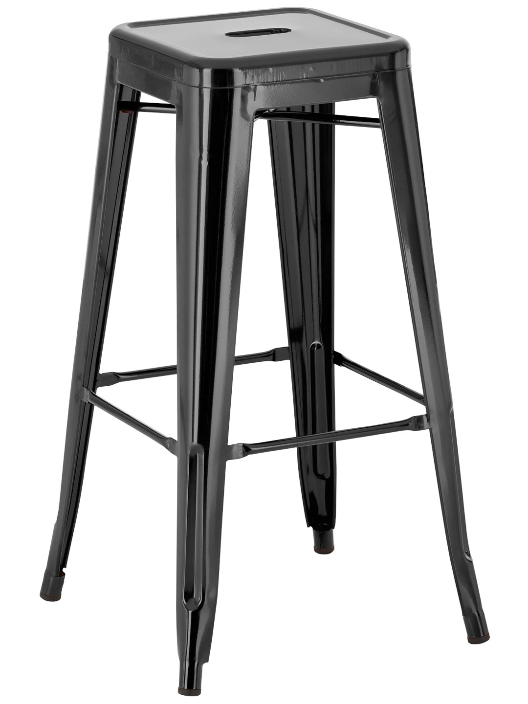 Banco alto Joshua, preto