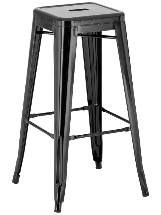 Banco alto Joshua, preto