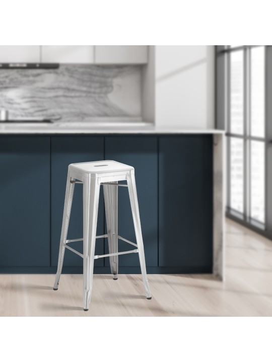 Banco alto Joshua, prata