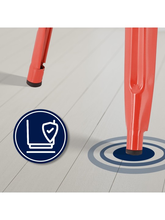 Banco alto Joshua, vermelho