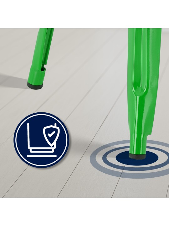 Banco alto Joshua, verde