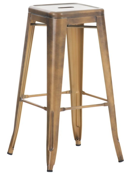 Banco alto Joshua, dourado