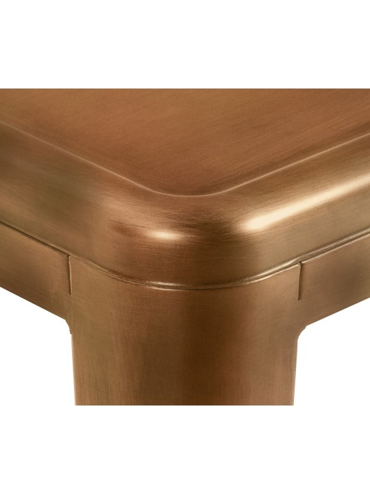 Conjunto de 2 bancos altos Joshua, dourado