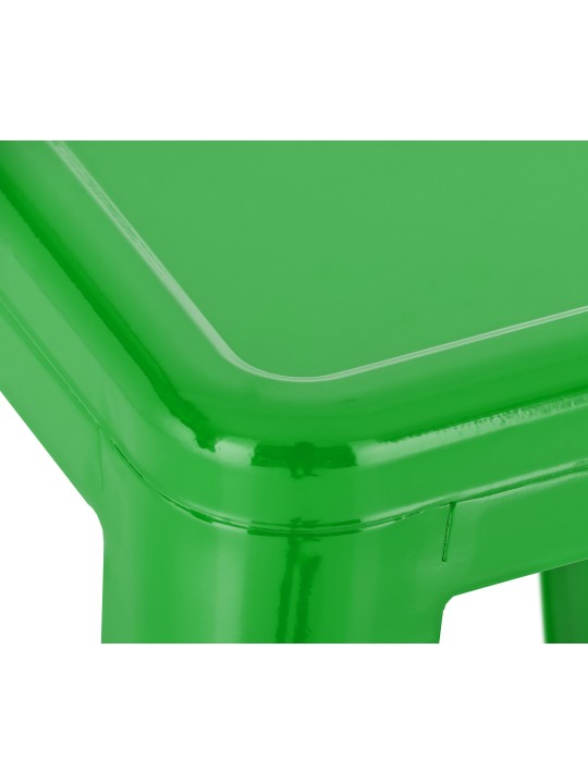 Conjunto de 4 bancos altos Joshua, verde