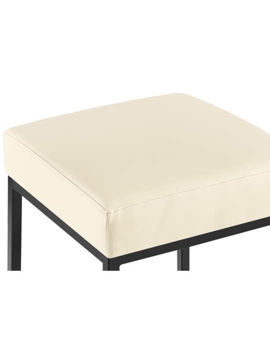 Banqueta alta Montreal B85, creme