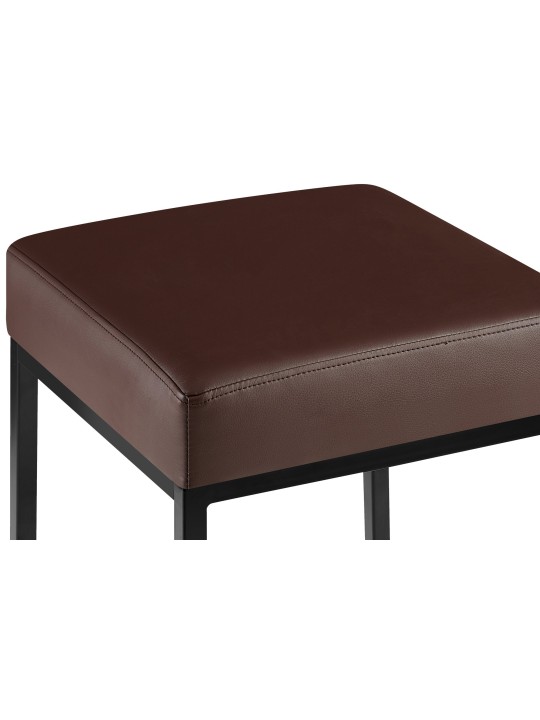 Banqueta alta Montreal B85, castanho
