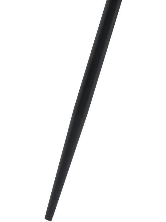 Cadeira para visitantes Enid tecido, nogueira/creme