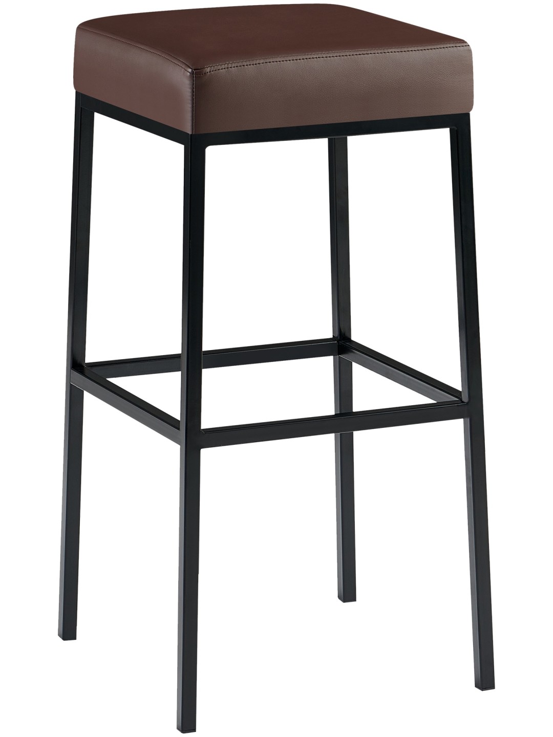 Banqueta alta Montreal B80, castanho