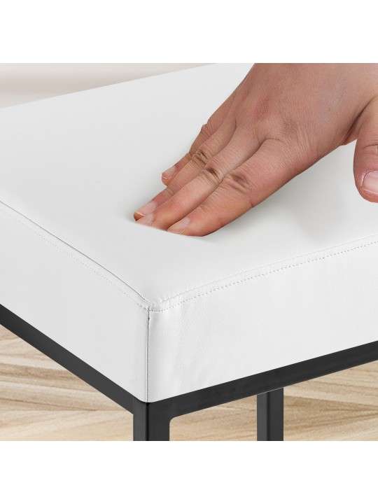 Banqueta alta Montreal B80, branco