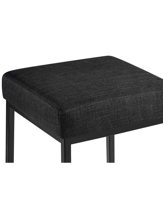 Banqueta alta Montreal B85 tecido, cinza escuro