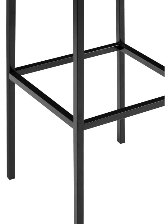 Banqueta alta Montreal B85 tecido, azul