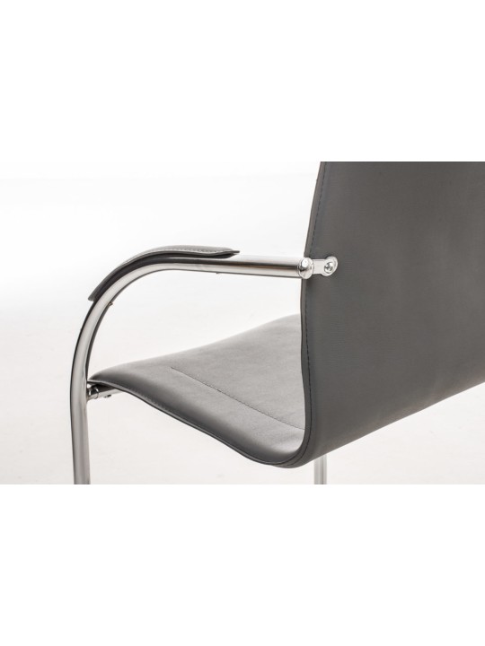 Cadeira para visitantes Melina V2, cinza