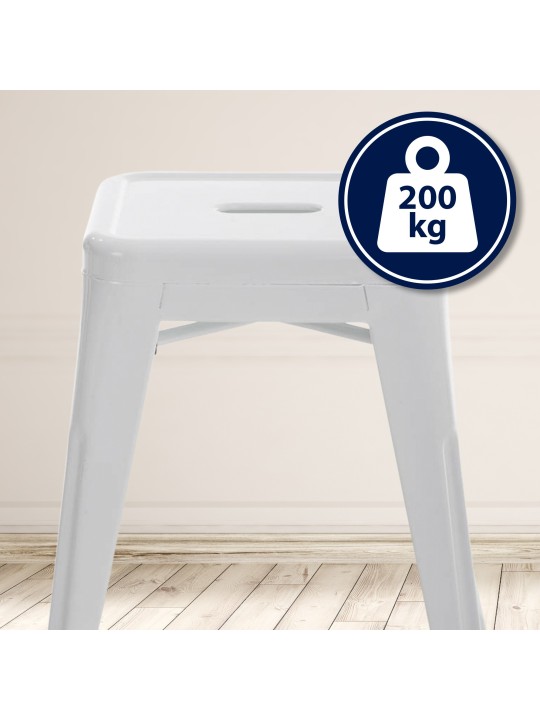 Banquinho Armin, branco