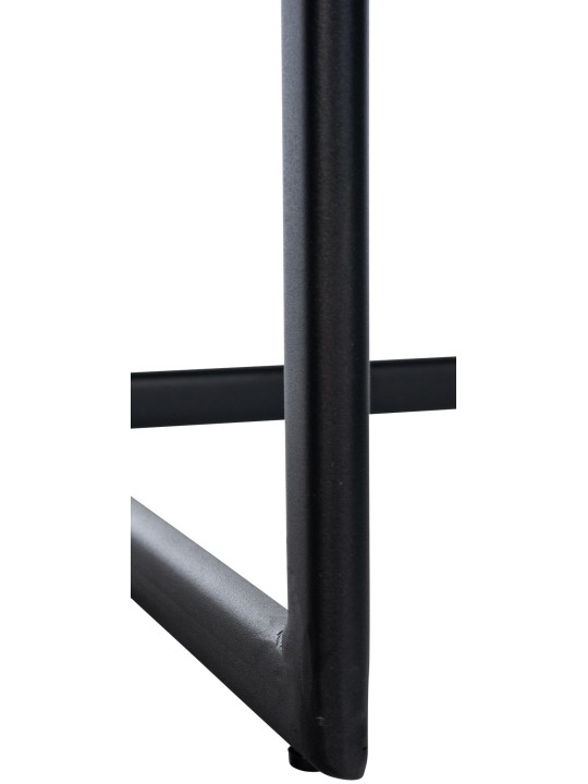 Banqueta alta Newport tecido B, castanho