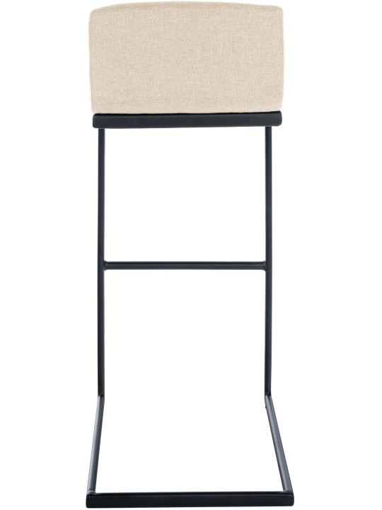 Banqueta alta Newport tecido B, creme