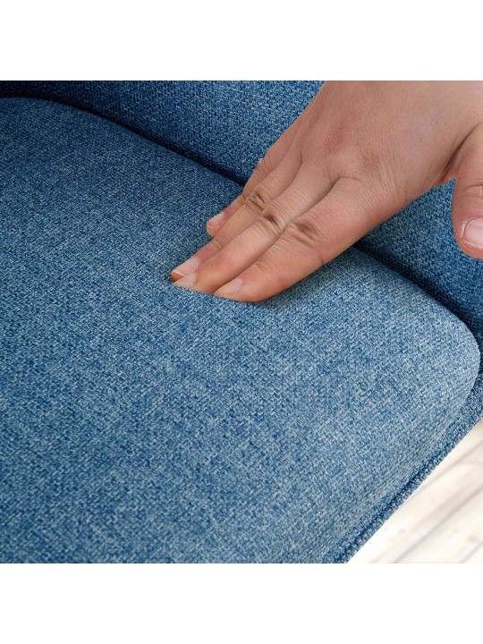 Cadeira Tipton tecido, azul Cadeira Tipton tecido, azul