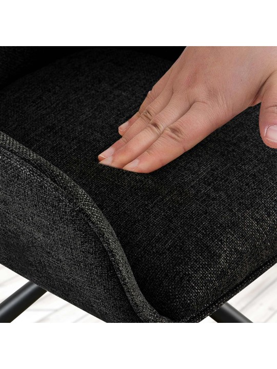 Cadeira Tipton tecido, preto Cadeira Tipton tecido, preto