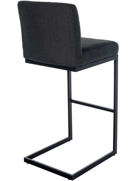 Banqueta alta Hopewell tecido B, cinza escuro