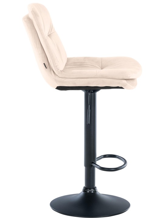 Banqueta alta veludo louro, creme Banqueta alta veludo louro, creme