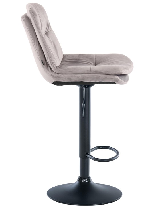 Banqueta alta veludo louro, cinza Banqueta alta veludo louro, cinza