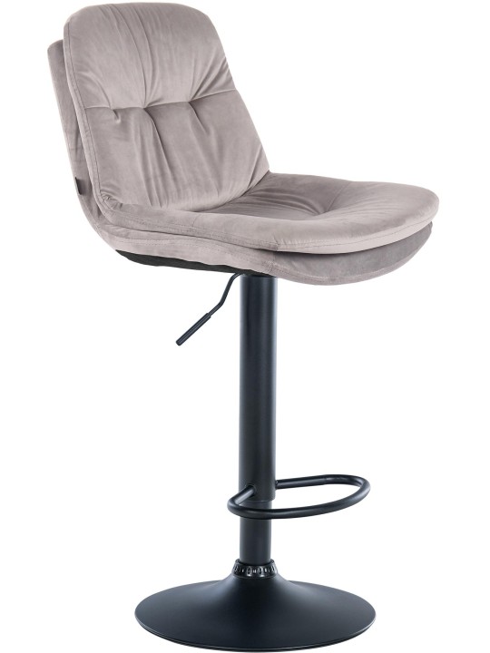Banqueta alta veludo louro, cinza Banqueta alta veludo louro, cinza