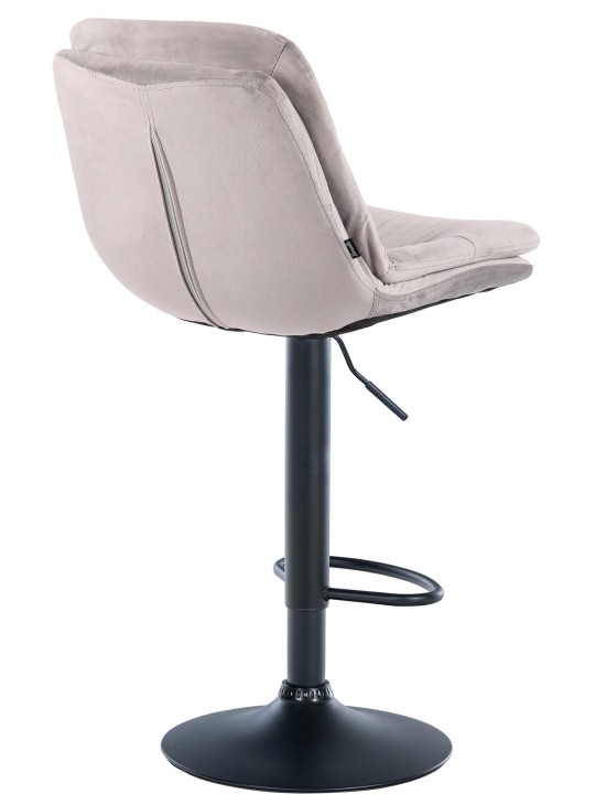 Banqueta alta veludo louro, cinza Banqueta alta veludo louro, cinza