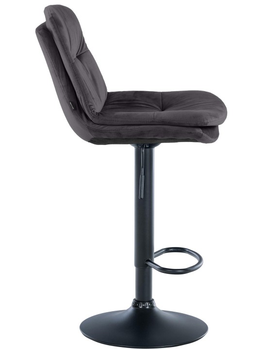 Banqueta alta veludo louro, preto Banqueta alta veludo louro, preto