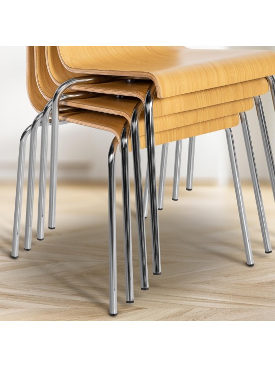 Cadeira para visitantes Gahanna, natural