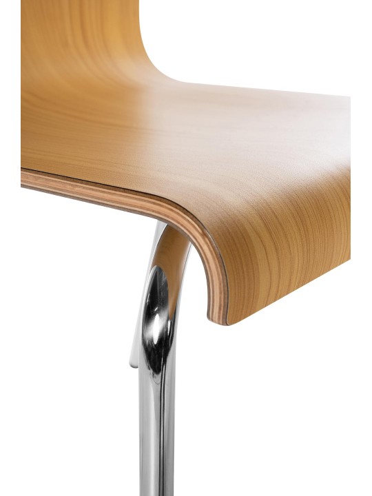 Cadeira para visitantes Gahanna, natural