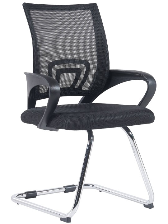 Cadeira para visitantes Eureka, preto